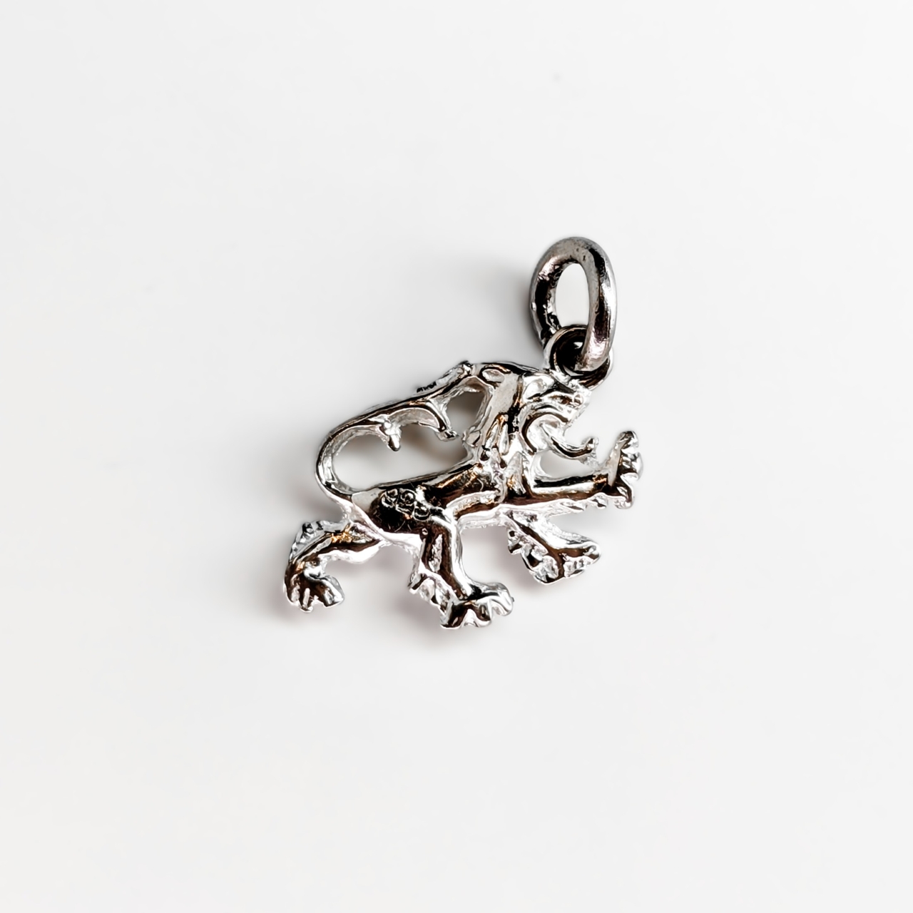 Sterling Silver Lion Charm #69234