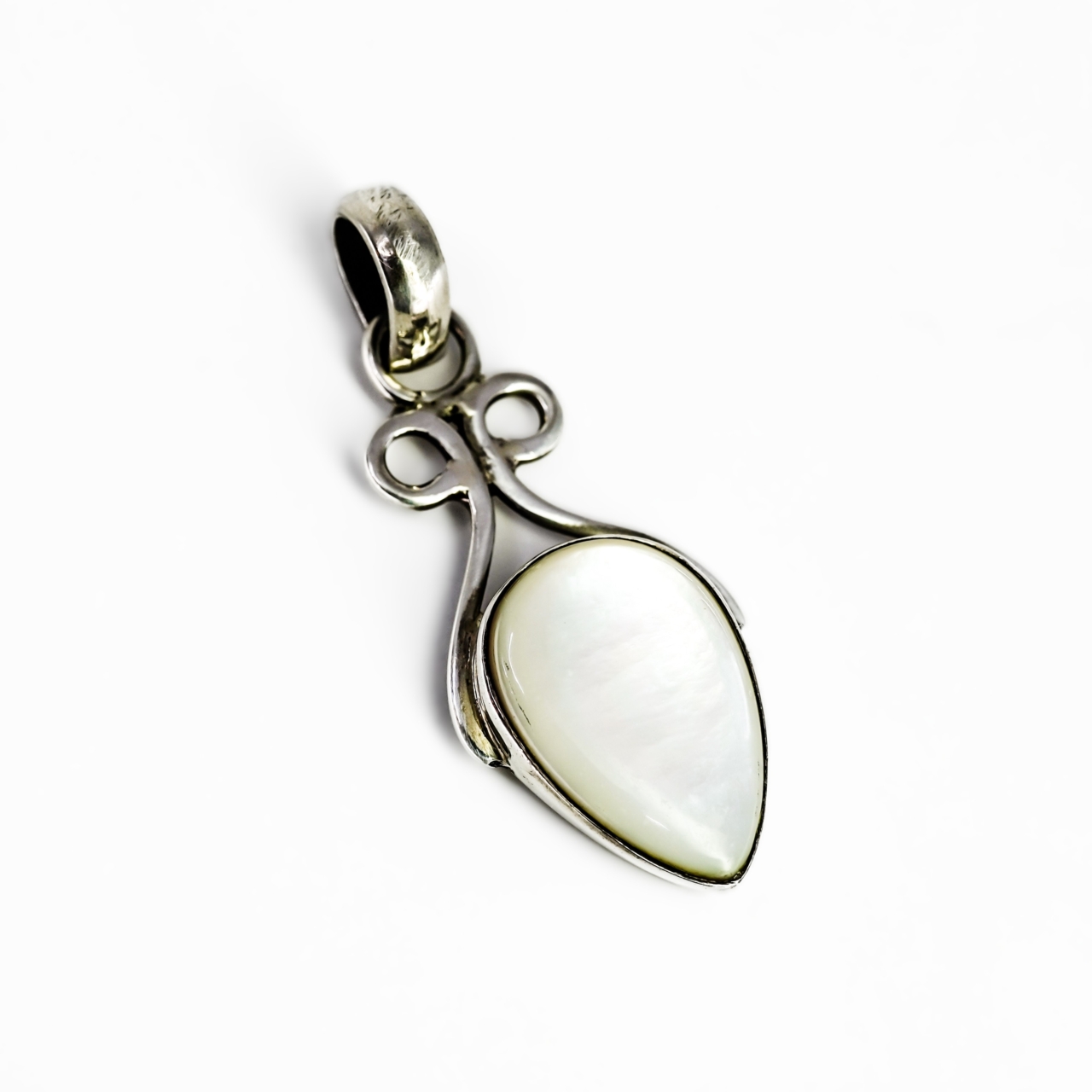 Sterling Silver Moonstone Pendant #68951 Sterling Silver Moonstone Pendant #68951 - Image 2