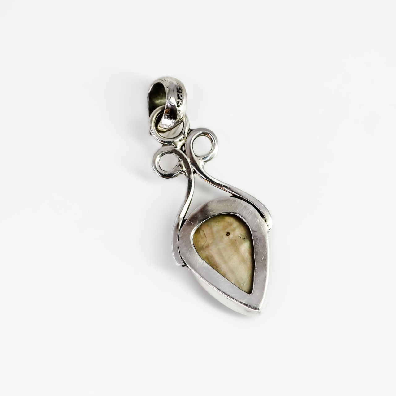 Sterling Silver Moonstone Pendant #68951 Sterling Silver Moonstone Pendant #68951 - Image 3
