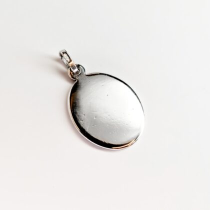 Sterling Silver Tag Pendant #68917