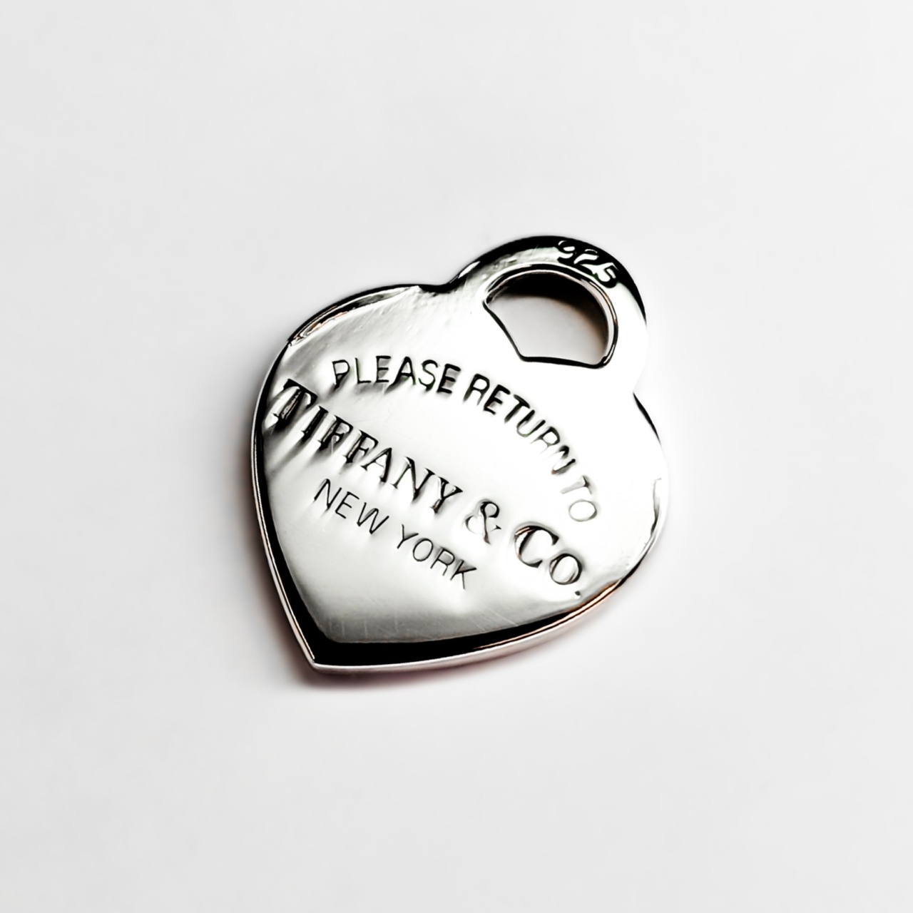 Tiffany & Co Sterling Silver Heart Pendant #68518