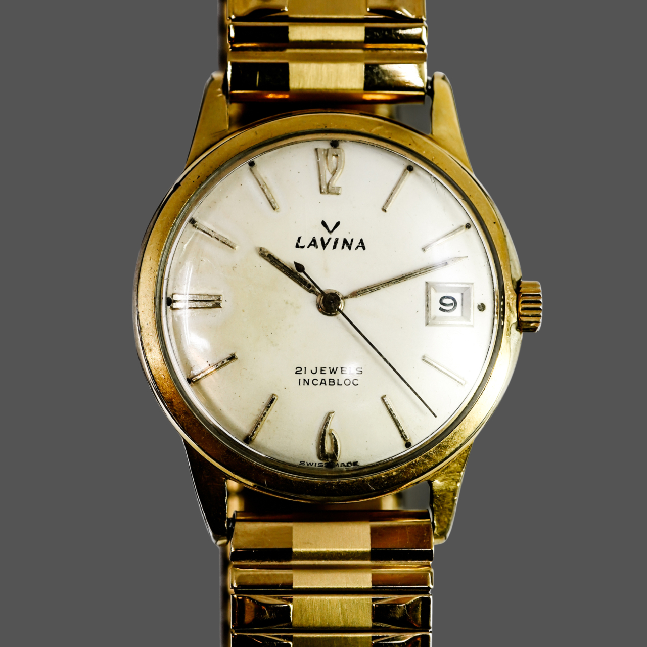 Vintage Lavina 21 Jewels Watch #69348