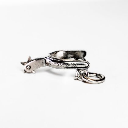 Vintage Silver Horse Spur Travel Charm #68620-11