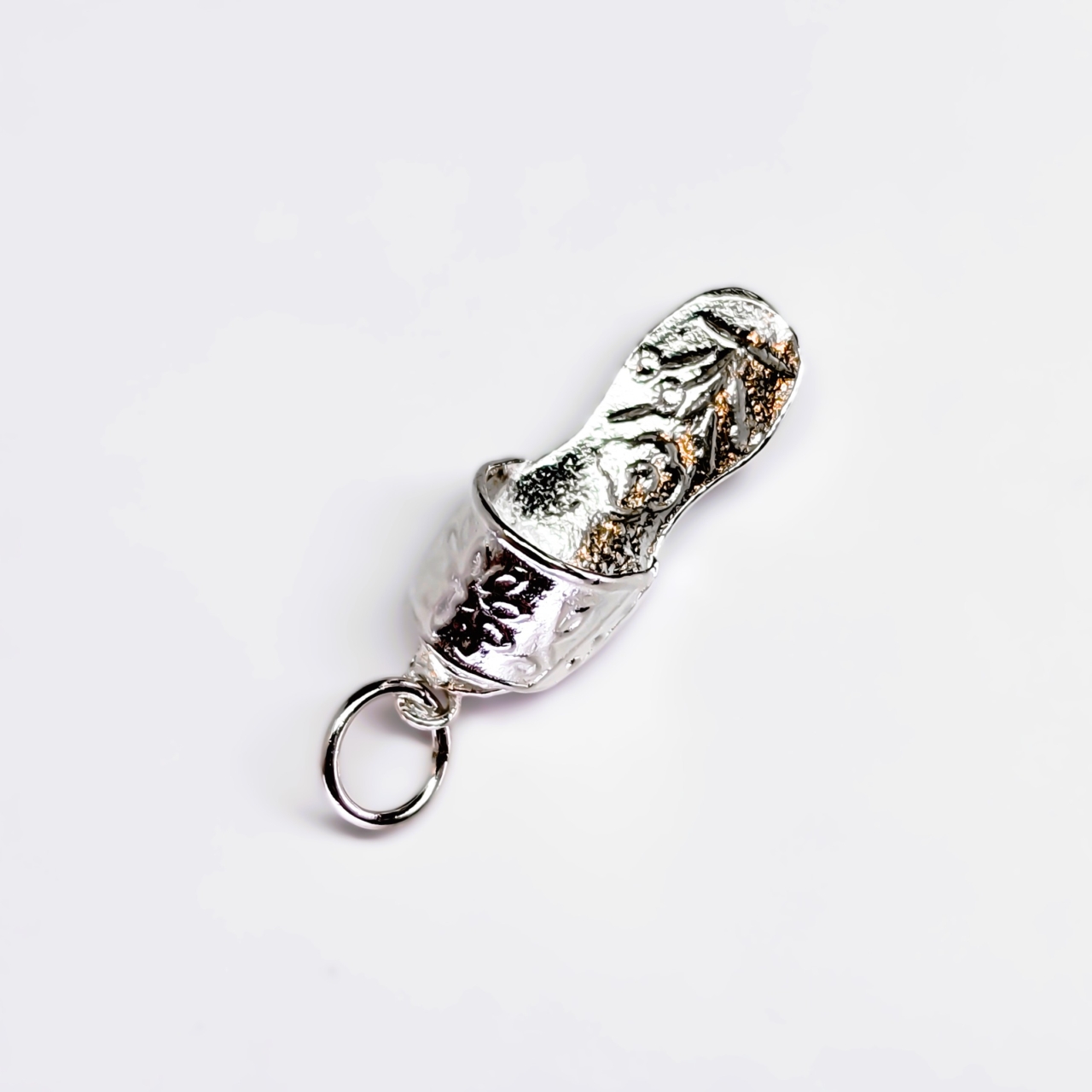 Vintage Sterling Silver Slide Shoe Charm #69223