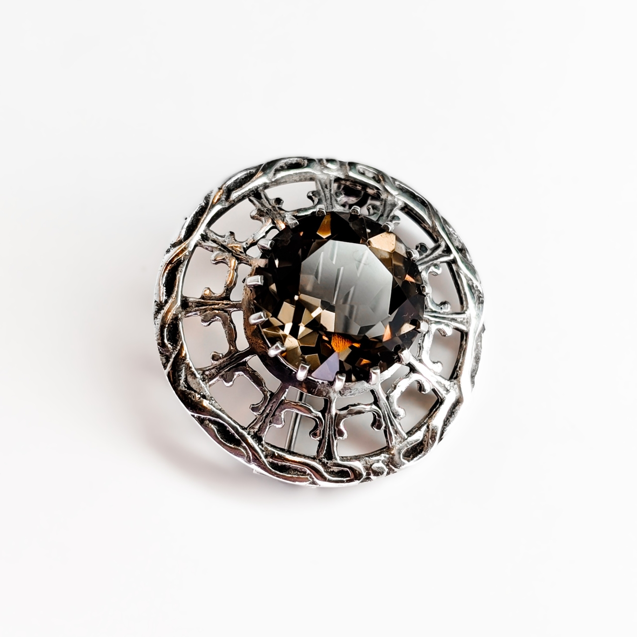 Vintage Sterling Silver Brooch – Edinburgh 1964 #69236