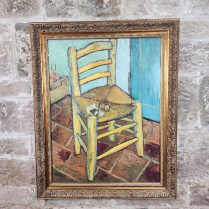 Monty's Vincent van Gogh “The Chair” Print Painting Framed Under Glass 590 x 780mm #69723