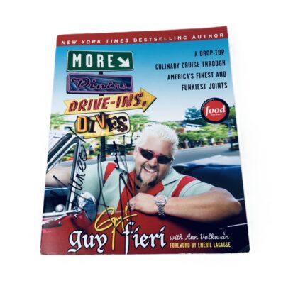 Guy Fieri – More Diners, Drive-Ins and Dives (Signed Copy) #69564-8