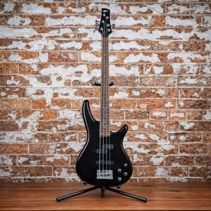 Ibanez SDGR Soundgear SR300DX 4 String Active Bass Guitar Black #68301
