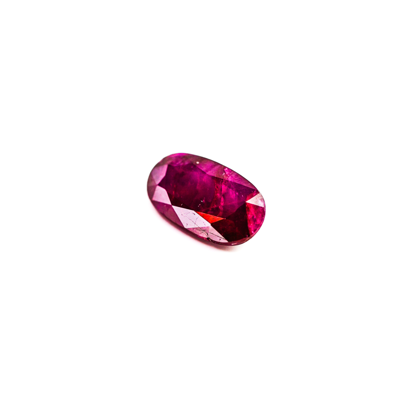 Natural Dark Purplish Red Ruby 1.81ct Valued At $1,600 #59076 - Monty's
