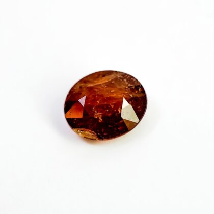 Natural Reddish Orange Sapphire 2.51ct Oval Cut With Valuation $1,620 #59074-9