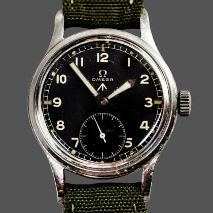 Monty's Omega Circa 1944 Calibre 30T2 “Dirty Dozen” Original Australian Military Edition British Army Officers Watch #69136