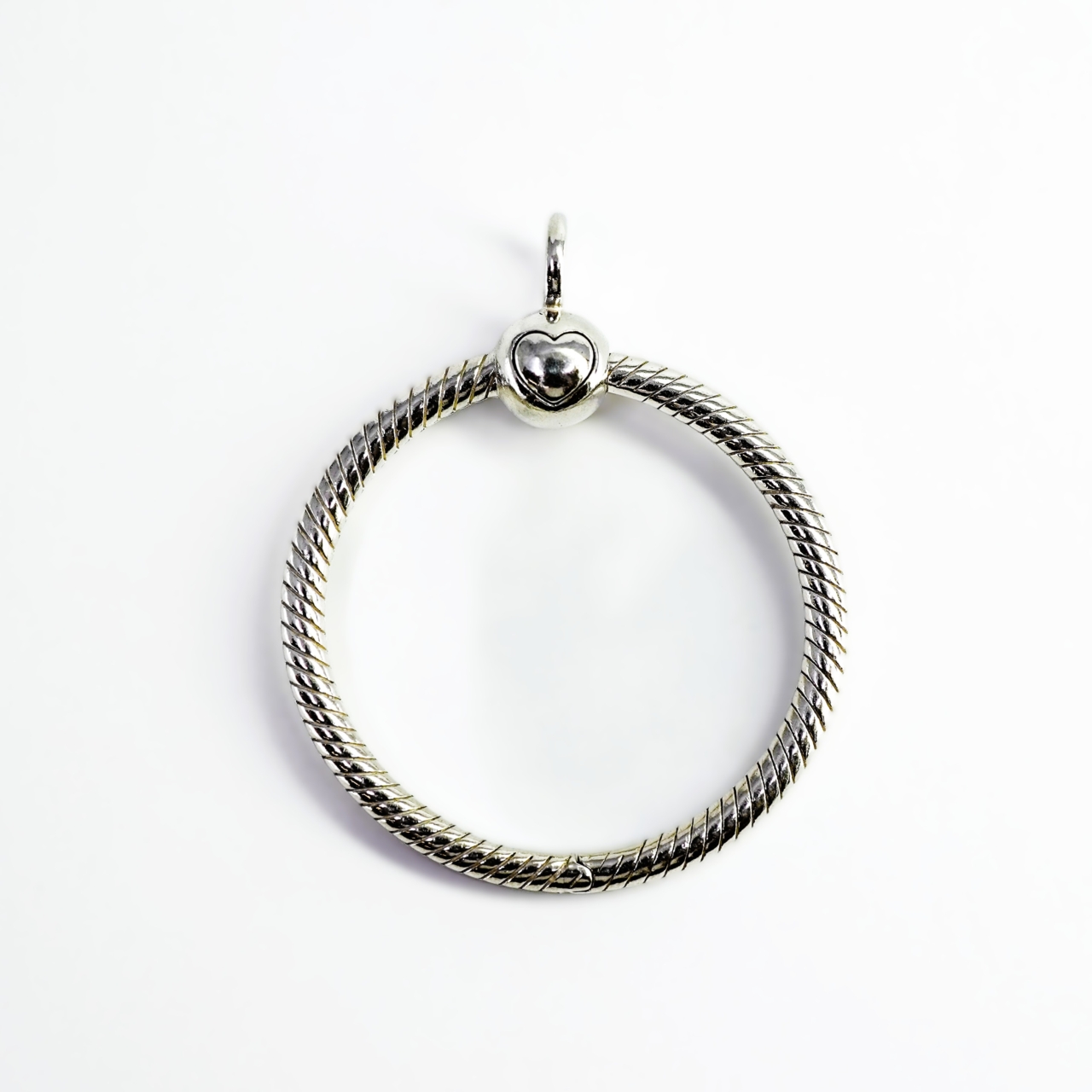 Pandora Sterling Silver Medium O Ring Pendant #67322