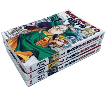 Sakamoto Days Vol. 1–3 By Yuto Suzuki – Viz Media #69564-9