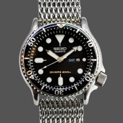 Monty's Seiko 7N36-7A00 Diver’s 200m Quartz Watch 42mm #68143