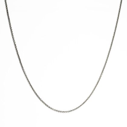 Monty's Sterling Silver Belcher Link Necklace 45cm #67668