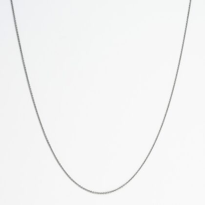 Sterling Silver Belcher Necklace 45cm #67672