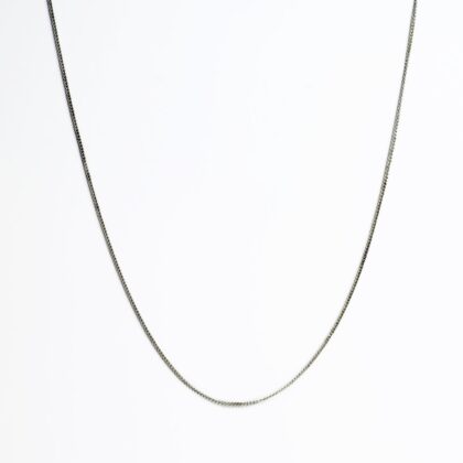 Sterling Silver Curb Link Chain 45cm #4255-85