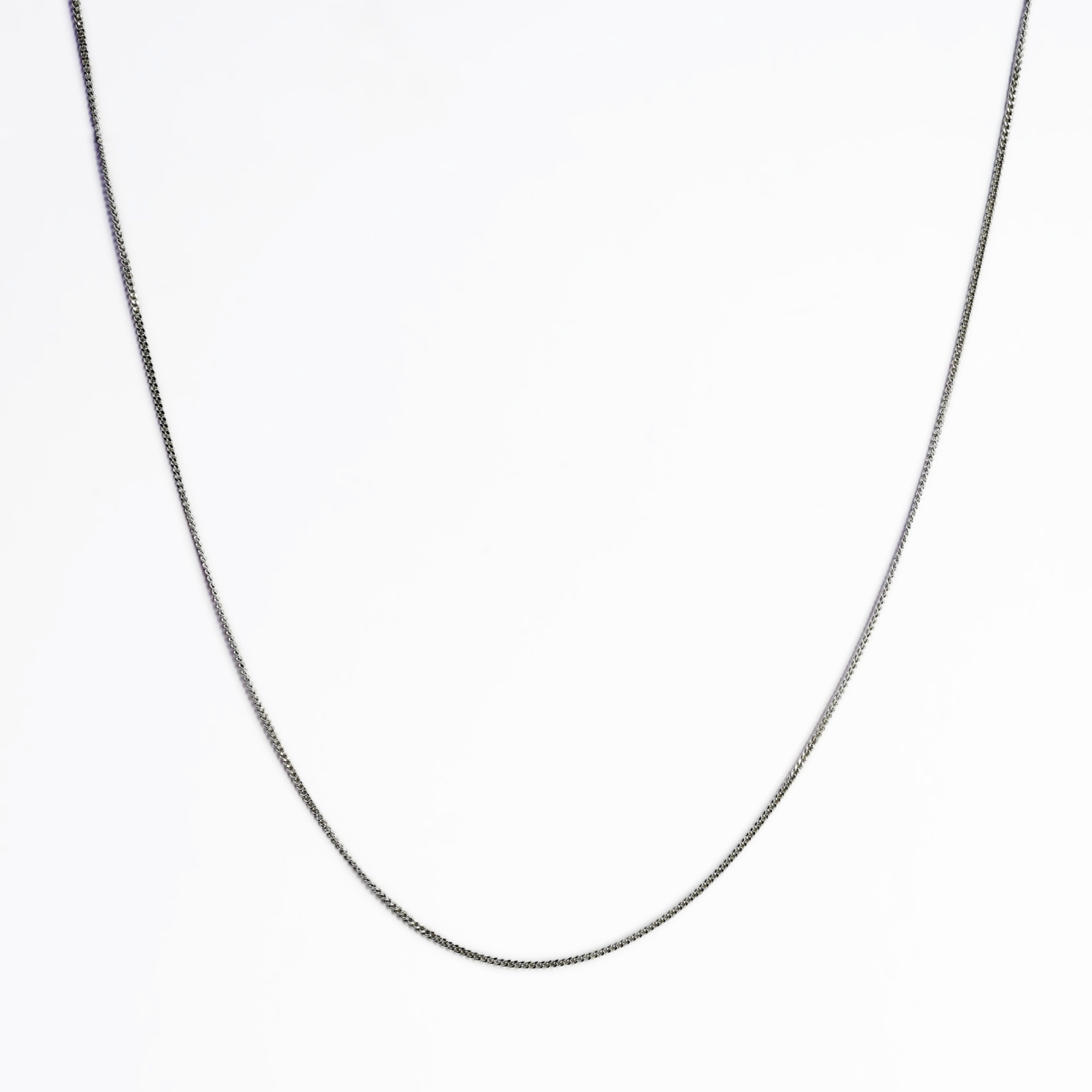 Sterling Silver Curb Link Chain 45cm #67248