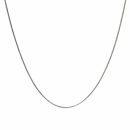 Monty's Sterling Silver Curb Link Chain 50cm #67487