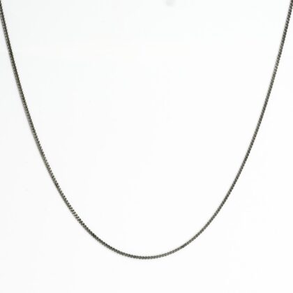 Sterling Silver Fine Chain Necklace 40cm #67670