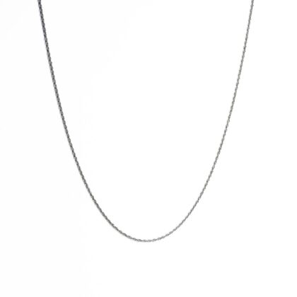 Sterling Silver Rope Chain Necklace 45cm #67539