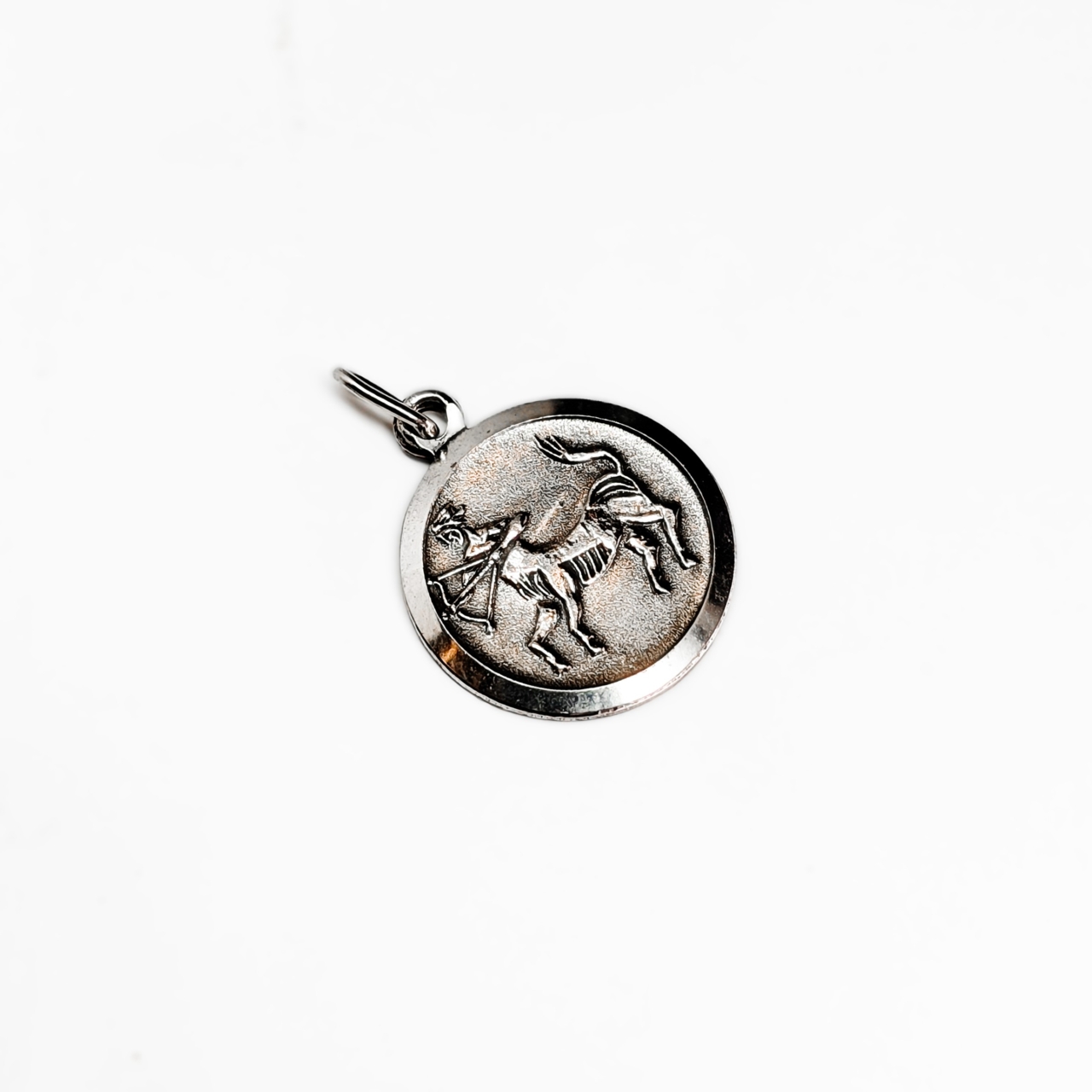 Sterling Silver Sagittarius Zodiac Pendant #9635-70