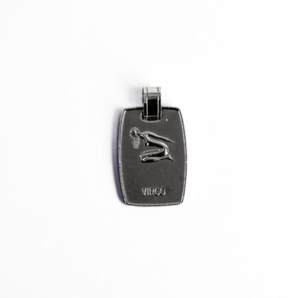 Vintage Sterling Silver Virgo Astrology Pendant #66365