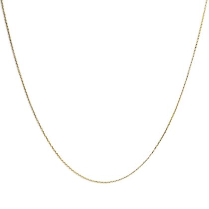 Monty's 10ct Yellow Gold Cable Link Chain Necklace 50cm #69912