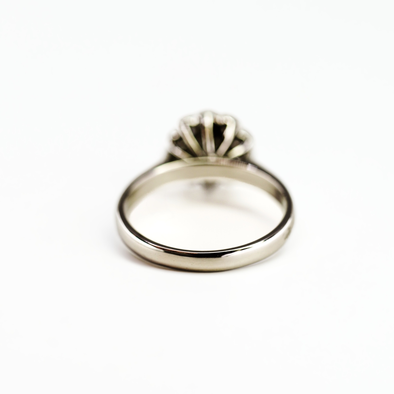 18ct White Gold 0.57ct Diamond Flower Cluster Ring Size O½ #69327 18ct White Gold 0.57ct Diamond Flower Cluster Ring Size O½ #69327 - Image 7