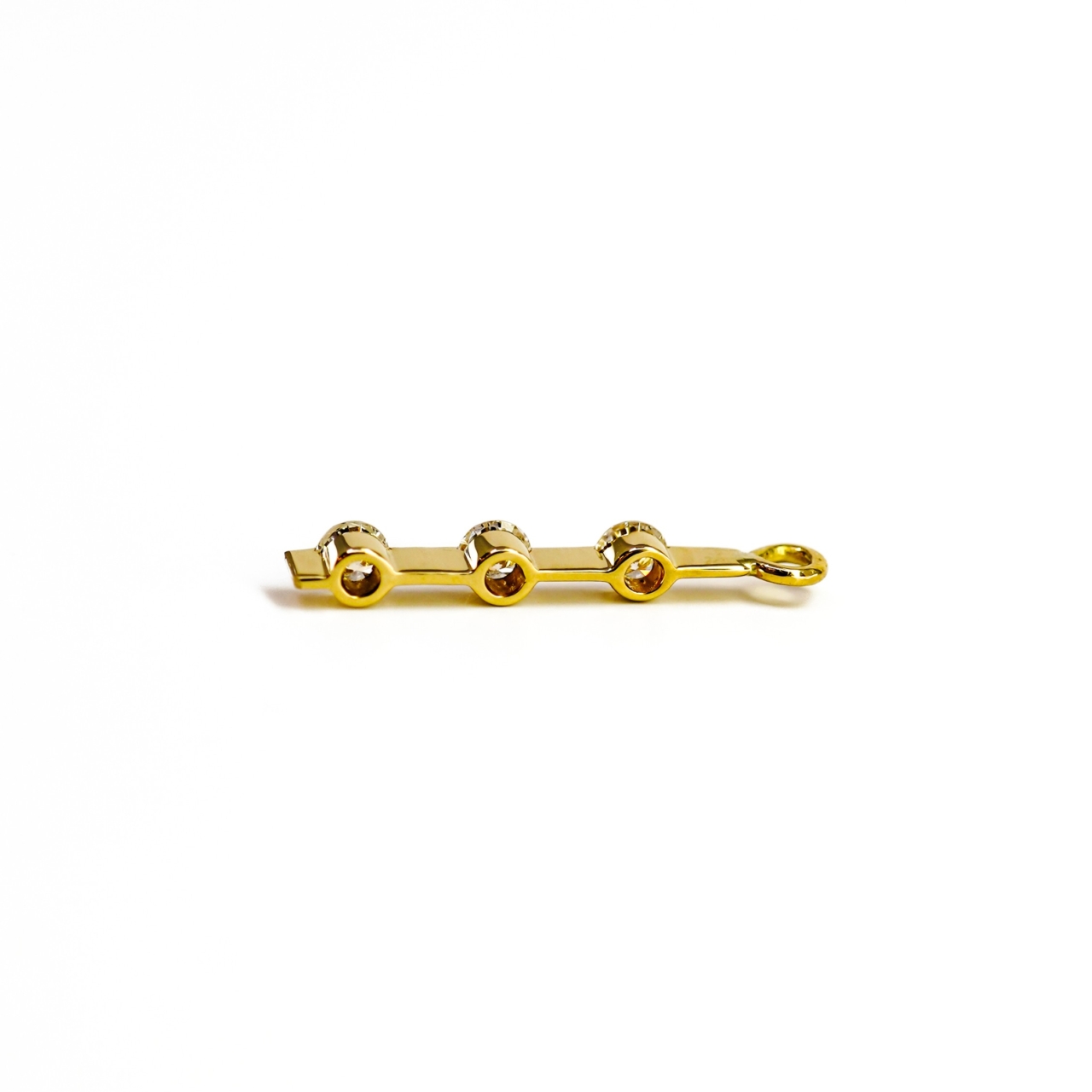 18ct Yellow Gold 0.39ct Diamond Drop Pendant G-H VS-SI #68890 18ct Yellow Gold 0.39ct Diamond Drop Pendant G-H VS-SI #68890 - Image 5