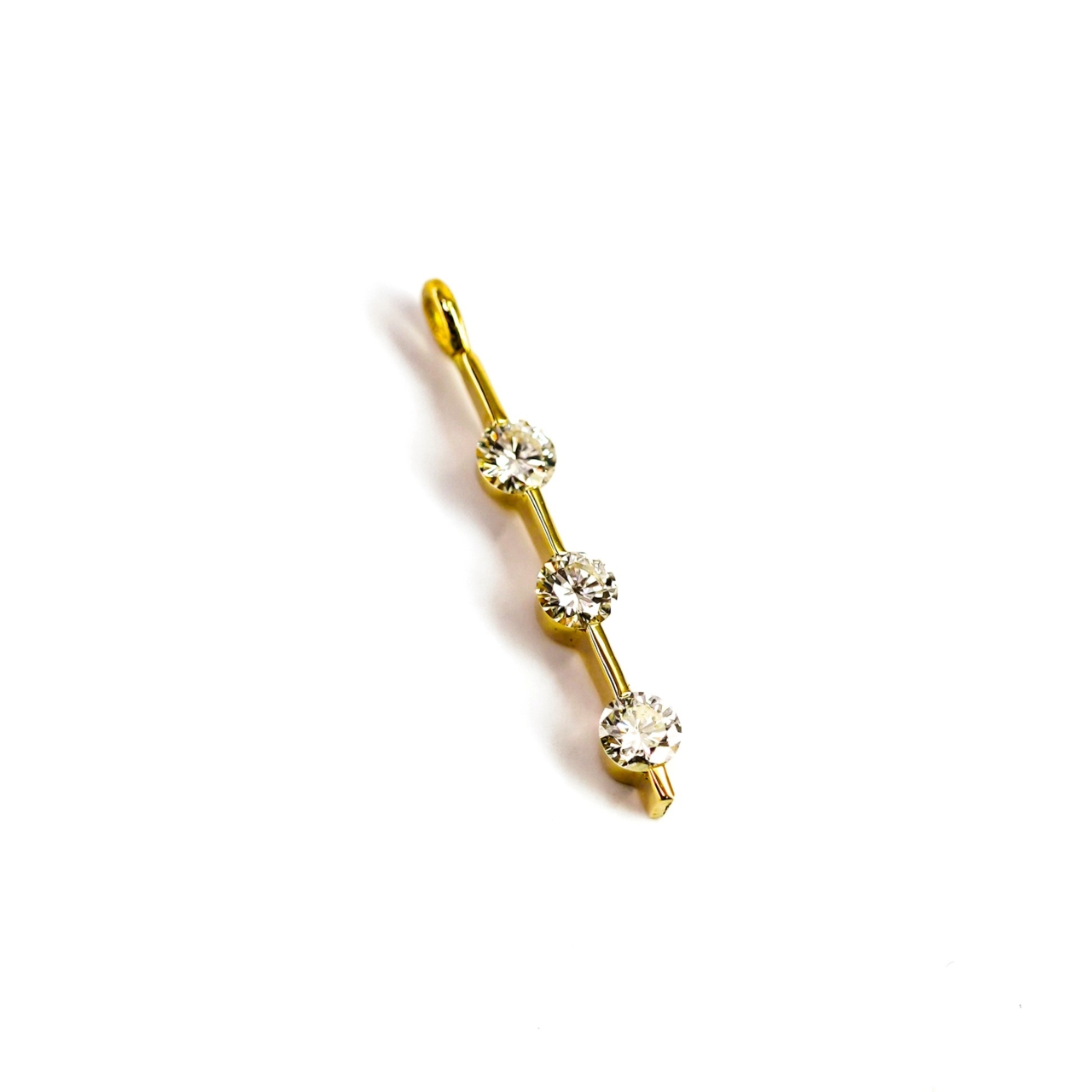 18ct Yellow Gold 0.39ct Diamond Drop Pendant G-H VS-SI #68890 18ct Yellow Gold 0.39ct Diamond Drop Pendant G-H VS-SI #68890 - Image 6