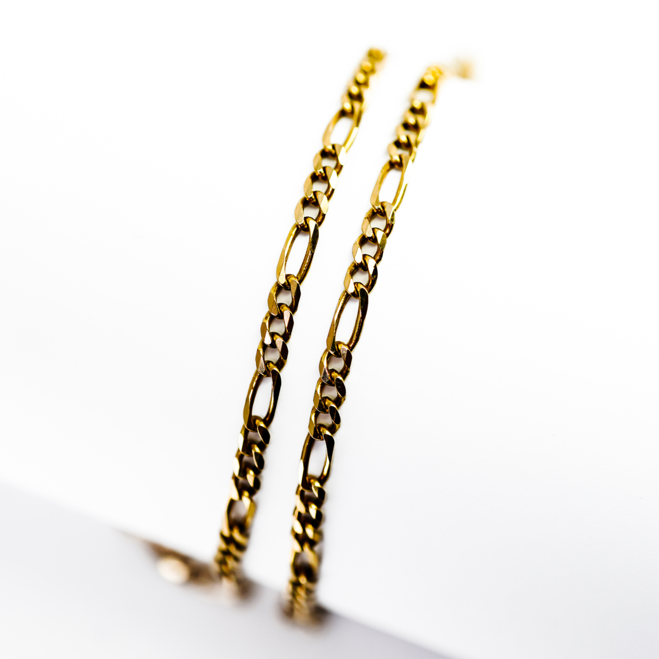 9ct Yellow Gold Figaro Link Chain Necklace 46cm #69653 9ct Yellow Gold Figaro Link Chain Necklace 46cm #69653 - Image 5