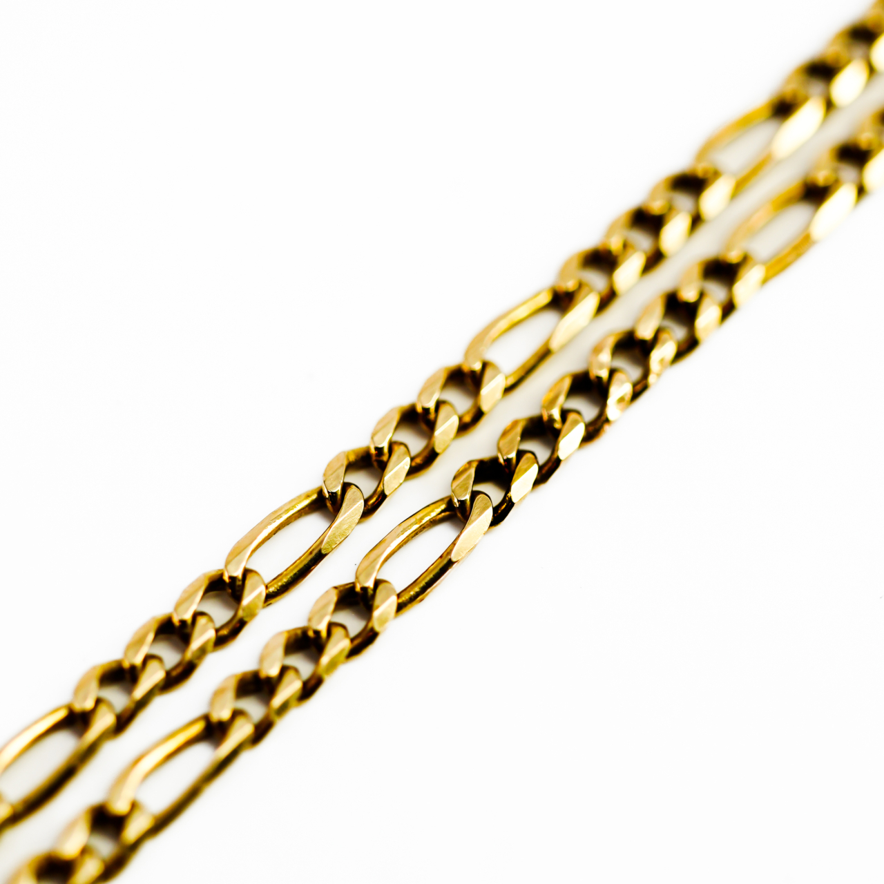 9ct Yellow Gold Figaro Link Chain Necklace 46cm #69653 9ct Yellow Gold Figaro Link Chain Necklace 46cm #69653 - Image 6