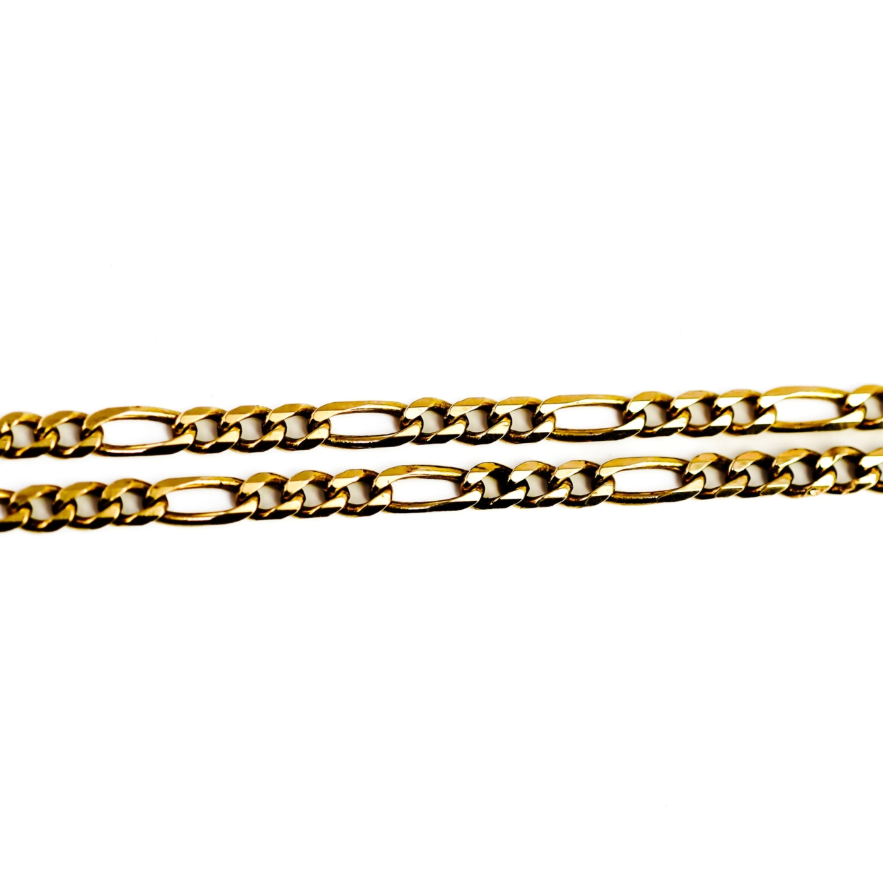 9ct Yellow Gold Figaro Link Chain Necklace 46cm #69653 9ct Yellow Gold Figaro Link Chain Necklace 46cm #69653 - Image 7