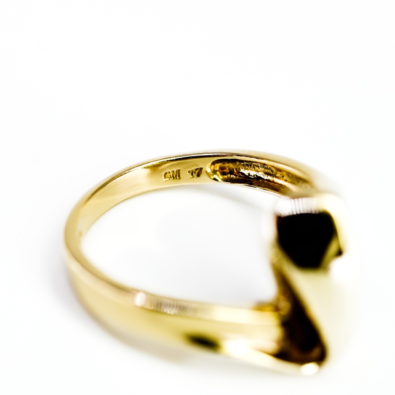 9ct yellow Gold Twist Ring Size N #69891 9ct yellow Gold Twist Ring Size N #69891 - Image 7