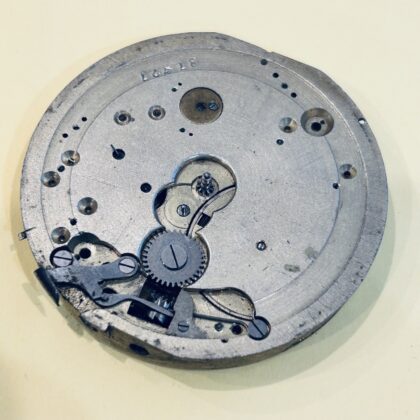 Antique Pocket Watch Movement & Dial 47.2mm Untested - For Parts #69983-14