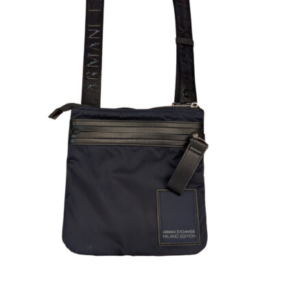 Monty's Armani Exchange Flat Crossbody Shoulder Bag RRP $155 #69523