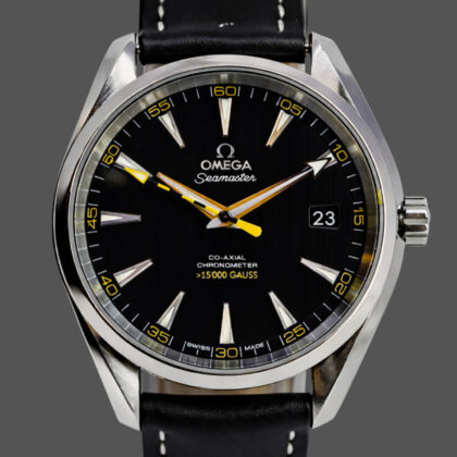 Monty's Omega Seamaster Aqua Terra +15000 Gauss Full Set #69701