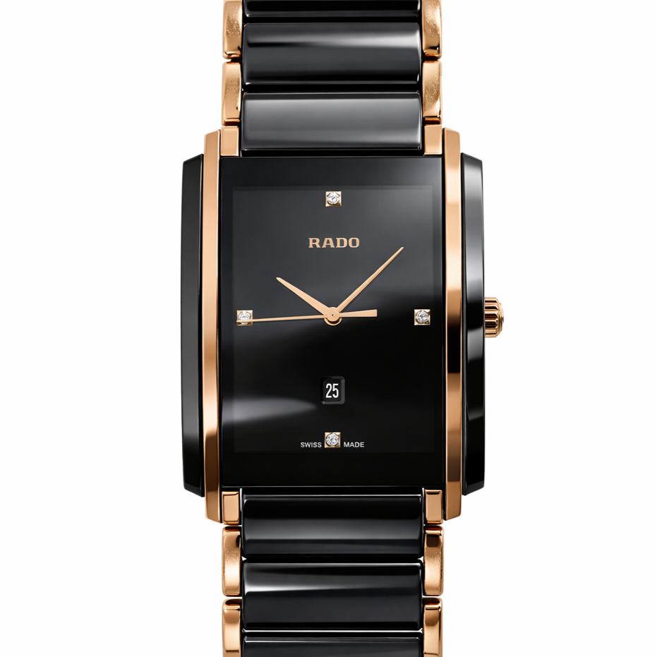 Rado Integral Ceramic Rose Gold 31mm Watch Ref. 212.0207.3 #69613