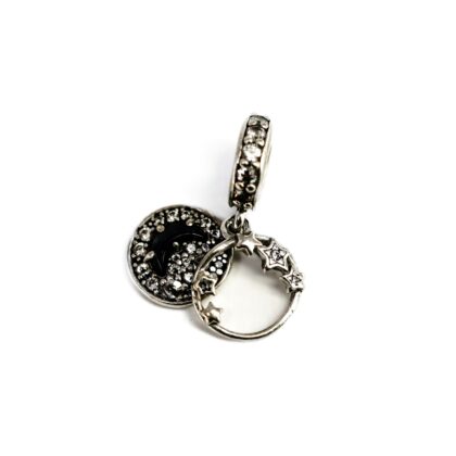 Pandora Sterling Silver A Trip to the Galaxy Dangle Charm #69588-10