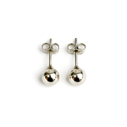 Sterling Silver Ball Stud Earrings #69783