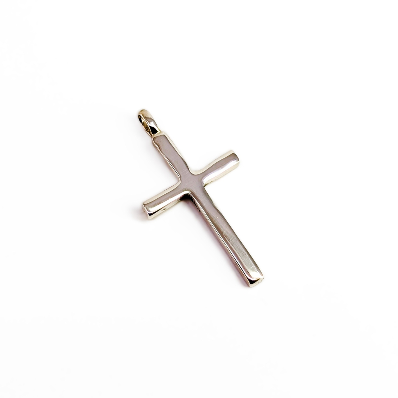 Sterling Silver Cross Pendant 35.6mm #69945 Sterling Silver Cross Pendant 35.6mm #69945 - Image 3