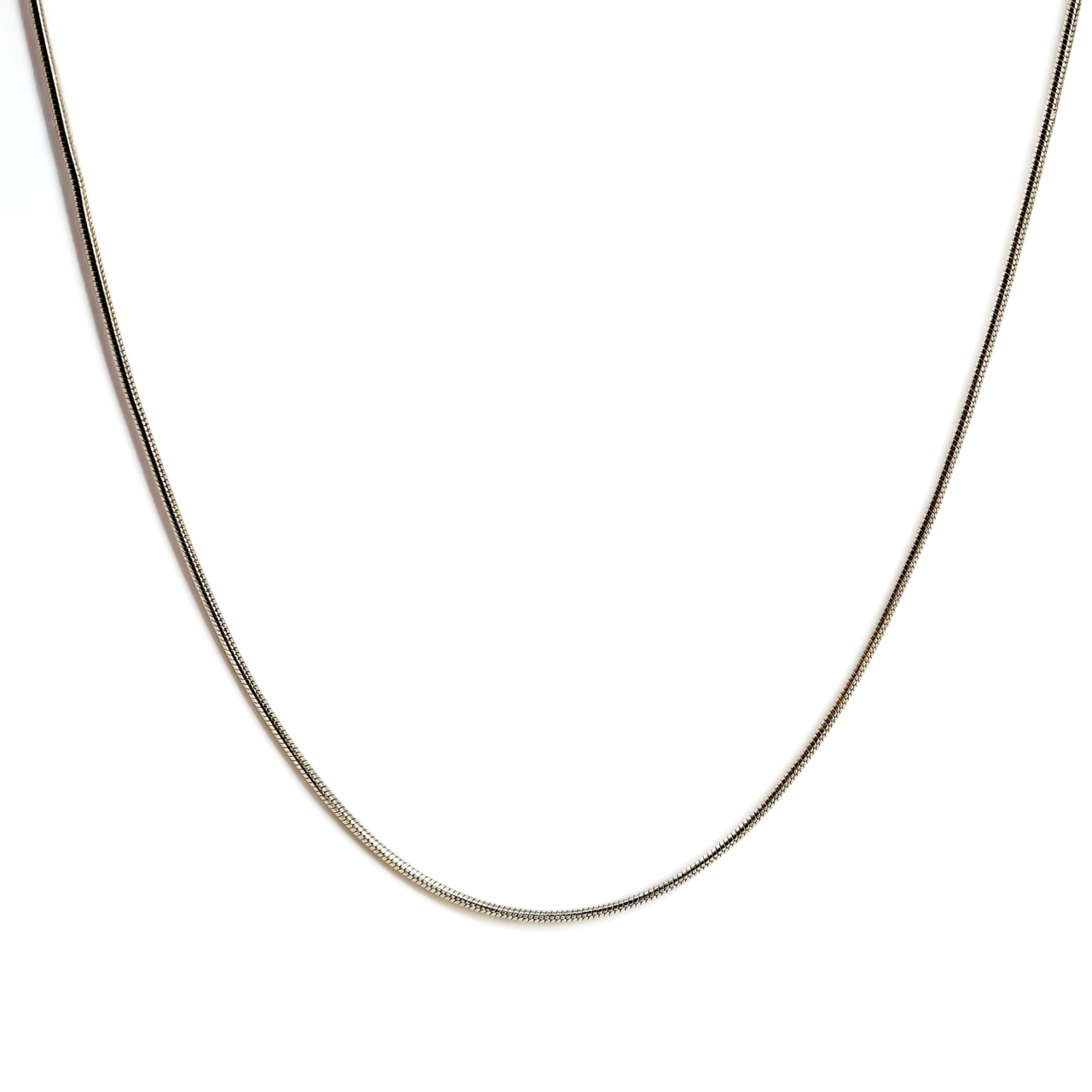 Sterling Silver Snake Chain 44cm 1.6mm #69942 Sterling Silver Snake Chain 44cm 1.6mm #69942