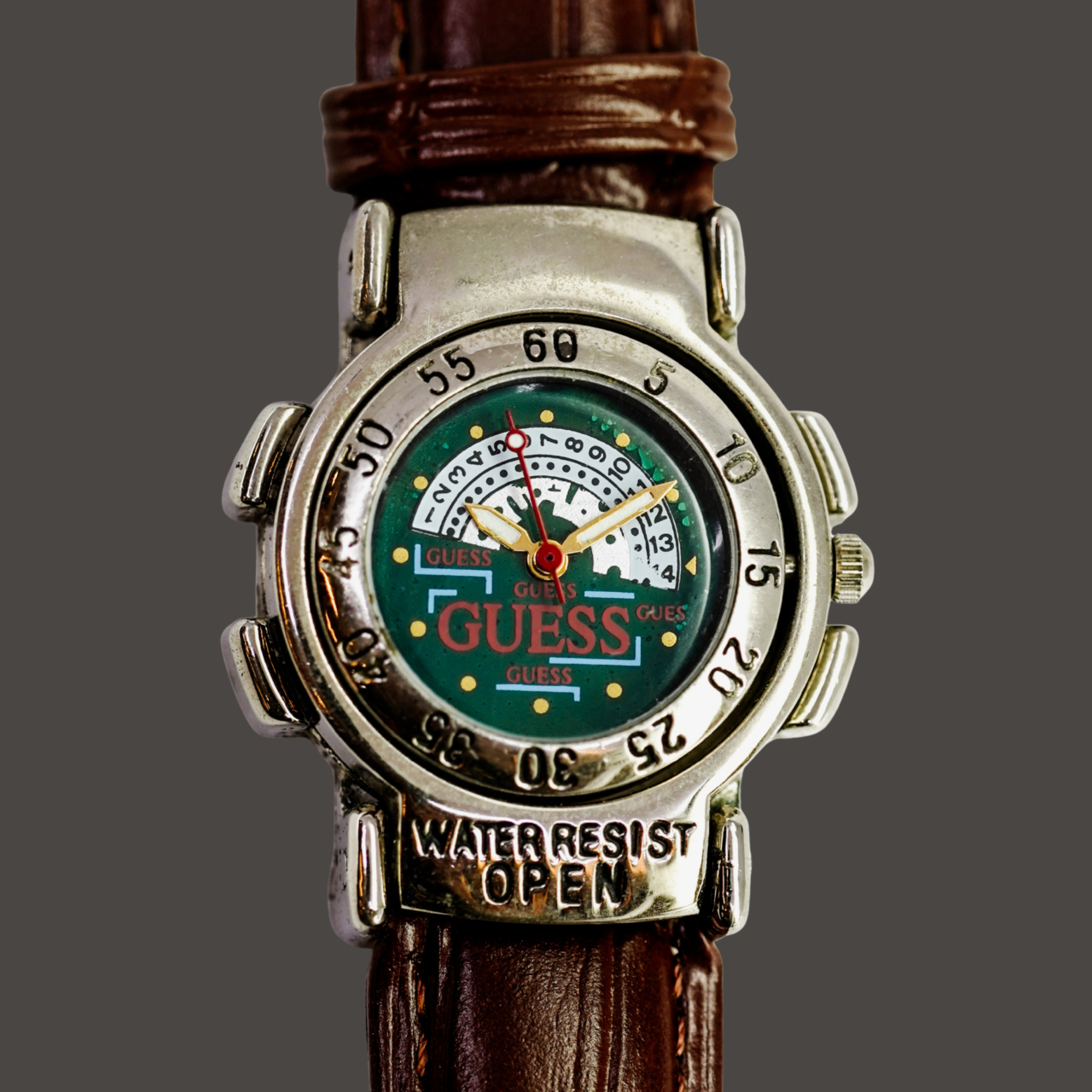 Vintage Ladies Guess Compass Transforming Watch Bracelet 32mm #69811 ...