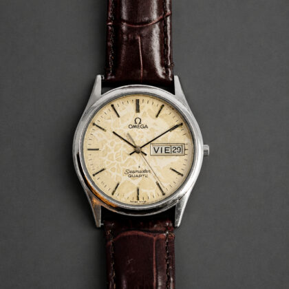 Monty's Vintage Omega Seamaster Quartz 1425 34mm Watch Circa 1984 #69355