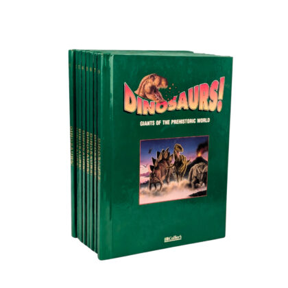 Collier's Books "Dinosaurs! Giants of the Prehistoric World" | Complete Set Volumes 1-9 #69664