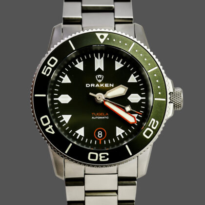 Draken Tugela Double Drab Automatic Diver 42mm #69609