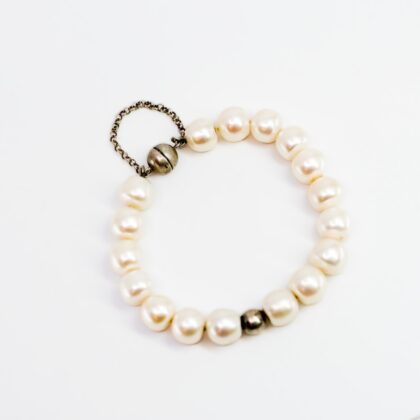 Freshwater Pearl Bracelet with Magnet Clasp #32407