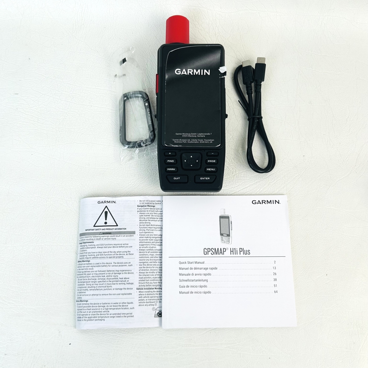 Garmin GPSMAP H1i Plus Handheld Navigator w/ inReach Plus RRP $1749 #70442 Garmin GPSMAP H1i Plus Handheld Navigator w/ inReach Plus RRP $1749 #70442 - Image 8