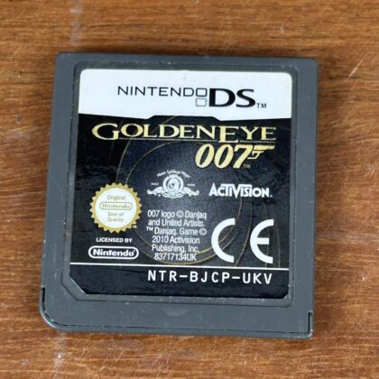 GoldenEye 007 Nintendo DS Game Cartridge NTR-BJCP-UKV Activision 2010 #69841-1